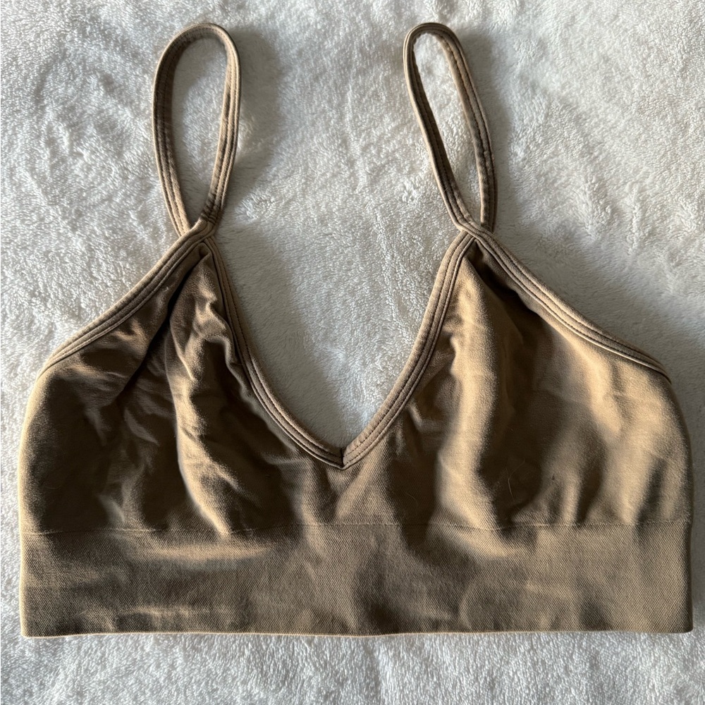 SKIMS Brown Bralette